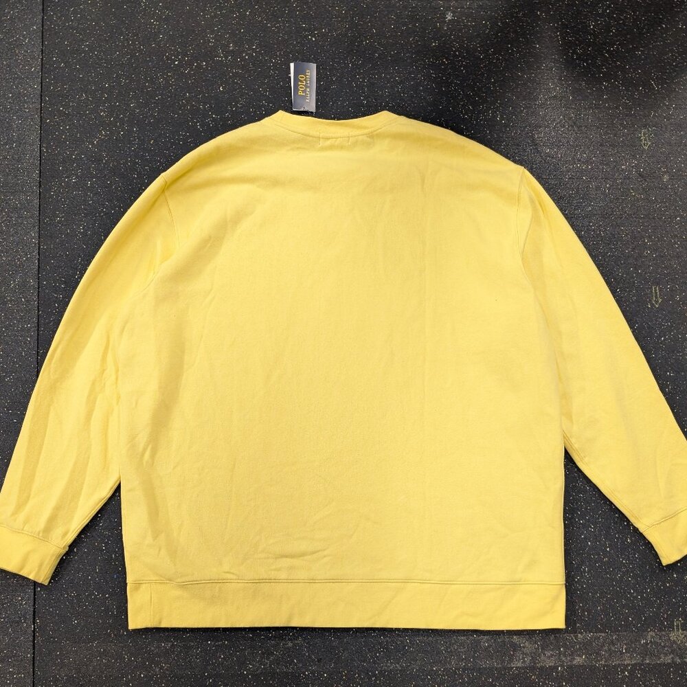 Ralph Lauren Yellow Polo Bear Crewneck Sweatshirt - Picture 4 of 7